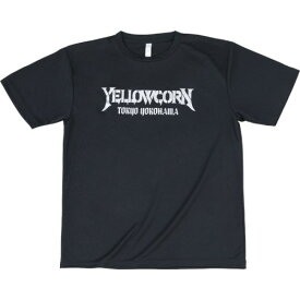 YeLLOWCORN(イエローコーン) バイク アパレル YT-016 クールドライTシャツ ブラック/シルバー L