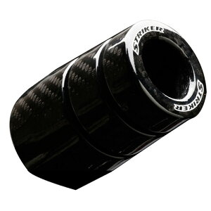STRIKER(ストライカー) スライダーコーン カーボンコンポジット 75mm 単品 SS-RGSSC075C バイク 外装