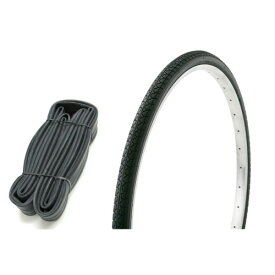 トップ 27×1 3/8 W/O ブラック タイヤ/チューブ 自転車