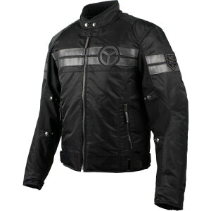 YeLLOWCORN(イエローコーン) BB-2306 ウィンタージャケット ブラック/ガンメタ 3L バイク