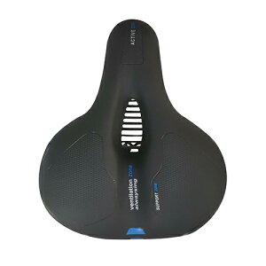 エナジープライス 軽快車用厚手サドル ワインポイントブルー 自転車