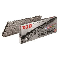 DID(大同工業) ZVM-X2シリーズチェーン 530ZVM-X2-84L ZJ(カシメ) スチール DID530ZVM-X2-84ZJ バイク