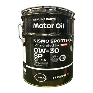NISMO NISMO SP X|[cIC 0W-30 20L KLAPN-00302  K\pGWIC