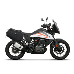SHAD(シャッド) 【セット品】E48 サイドバッグ+サイドバッグホルダー KTM 390 ADVENTURE(20-24) バイク フィッティングキット・ステー・ベース