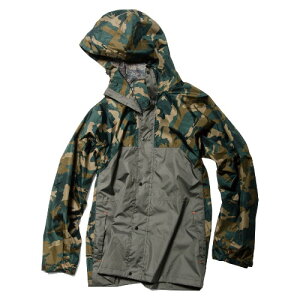 Makku(マック) AS-8510 クロスオーバーレインスーツ グリーンカモ LL バイク 雨具・レインウェア