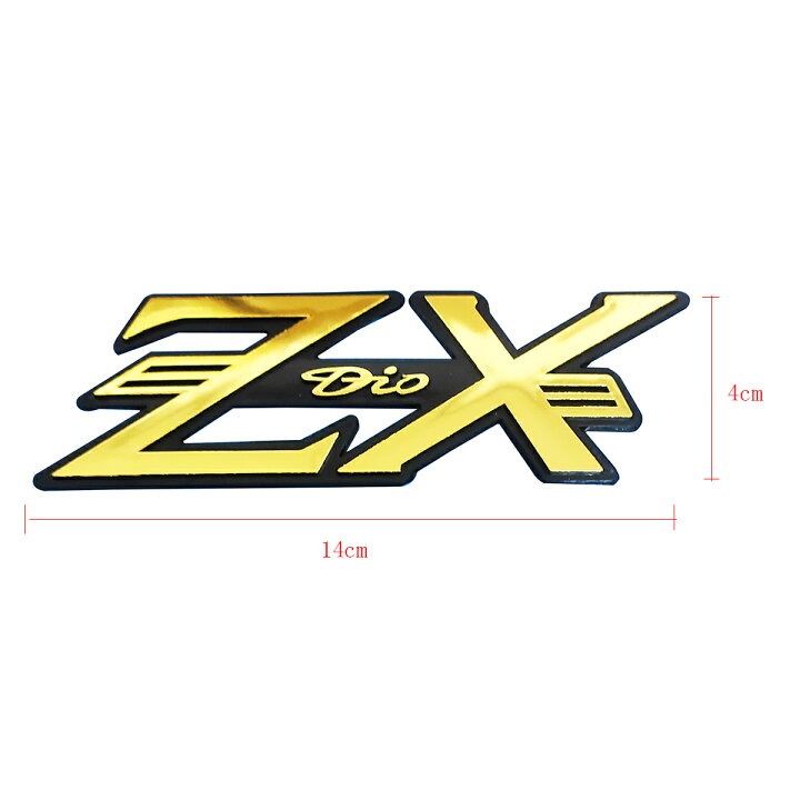 楽天市場】ホンダ ライブディオ DIO ZX エンブレム 3点 セット 