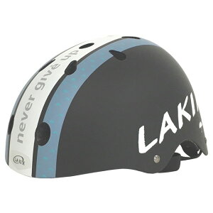 LAKIA(ラキア) アクティブ ラインブラック 52-56cm 自転車 子供用ヘルメット