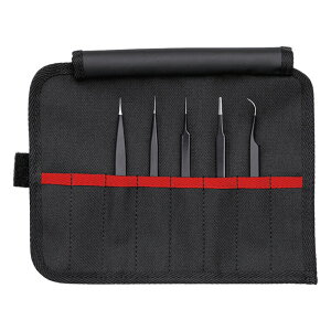 KNIPEX(クニペックス) 9200-01ESD 汎用ピンセット5本組セット ピンセット