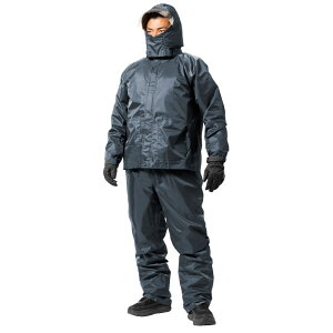 Makku(マック) AS-5160 デュアルフィットレインスーツ ネイビー L バイク 雨具・レインウェア