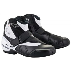 alpinestars SMX-1 R V2 VENTED BOOT �u���b�N/�z���C�g 40(25.5cm) �o�C�N �V���[�Y