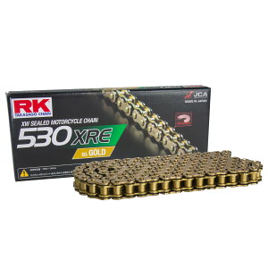 RK Japan XRE�V���[�Y GV530XRE-50F �J�V���^�C�v ED.�S�[���h �o�C�N �`�F�[��