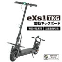 大阪万博 採用モデル eXs(エクス) 電動キックボード eXs 1 TKG (エクスワン 特定小型原動機付自転車)
