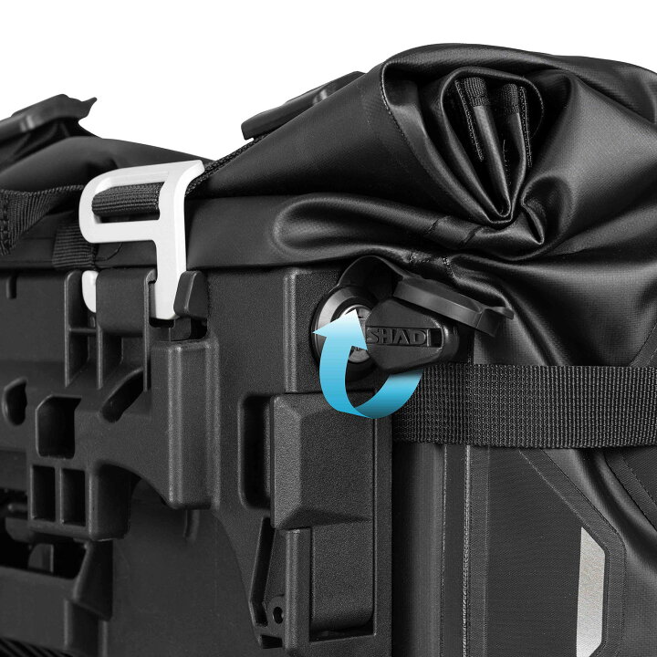 楽天市場】SHAD(シャッド) TR30 TERRA 防水サイドバッグ 60L X0TR30 