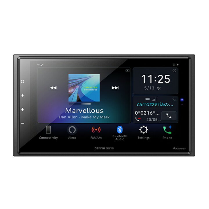 楽天市場】Pioneer DMH-SZ700 カロッツェリア ディスプレイオーディオ 