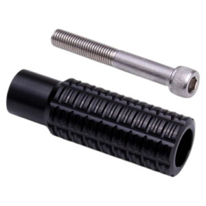 SPEEDRA(スピードラ) アルミ削り出し シフトペグ ブラック ASPHA07BK バイク ステップ・ステップゴム