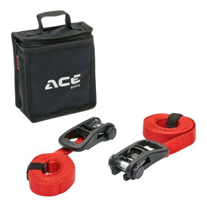 Wunderlich(ワンダーリッヒ) ラチェットベルト レッド W50400-600 バイク タイダウンベルト