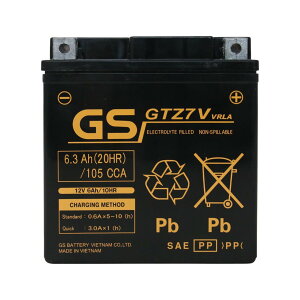 GS Battery Vietnam GTZ7V (YTZ7V݊)(t[d) 070Y66 oCN ^MFobe[