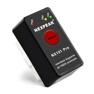 NEXPEAK(lbNXs[N) AhChpff@ OBD2 Bluetooth NXBA2-OBD-SZ-1 [^[EeX^[