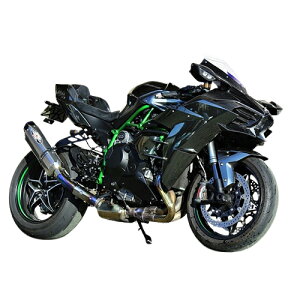 BEET(ビート) NASSERT Evolution TypeII スリップオン TI/MB Ninja H2 CARBON(19-) 0222-KG9-MB バイク スリップオンマフラー・サイレンサー