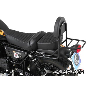 HEPCO&BECKER(ヘプコ&ベッカー) シーシーバー (リアラックあり) V9 Roamer/Bobber/Specail Edition 611-551-0001 バイク 外装 タンデムバー・バックレスト