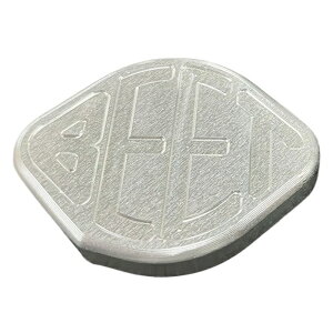 BEET(ビート) ラジエターキャップカバー カワサキ用 シルバー 0430-K00-09 バイク ラジエーターキャップ