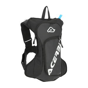 ACERBIS ACQUA DRINK BAG LOGO ubN/zCg 5L AC-26160BK/WH oCN V[gobO