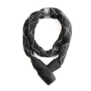 ULAC(ユーラック) チェーンロック DIESEL ブラック/グレー S4C 自転車 ケーブル・ワイヤーロック