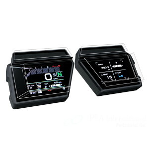 P&A International(パイツマイヤーカンパニー) メーターパネル プロテクションフィルム&作業用ツールセット フィルム2枚 for YAMAHA PASP116 バイク スピードメーター・インジケーター類