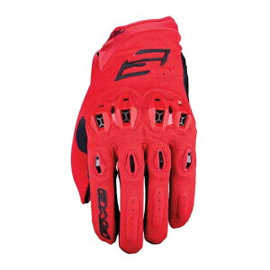 FIVE ���C�f�B���O�O���[�u STUNT EVO2 ���b�h XL �o�C�N