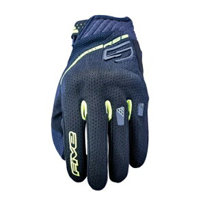 FIVE �o�C�N�O���[�u RS3 EVO AIRFLOW �u���b�N/�t���I �C�G���[ S �o�C�N