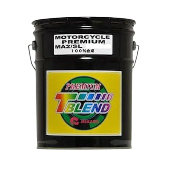 楽天市場】ミカド T-ブレンド PREMIUM MA2/SL 5W40 20L バイク 4 