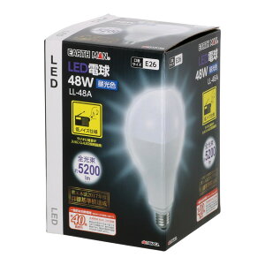 EARTH MAN(�A�[�X�}��) �����p�i �K���[�W�H�� ��Ɠ��E��ƃ��C�g�E���[�N���C�g LED�d�� LL-48B