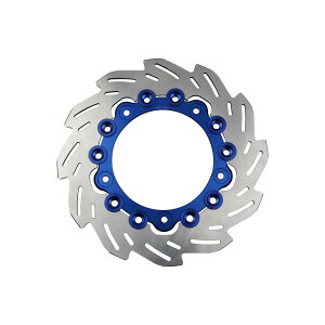 SHIFTUP(�V�t�g�A�b�v) �o�C�N �u���[�L �f�B�X�N���[�^�[ �t�����g�E�F�[�u�f�B�X�N���[�^�[ ��220mm(�����T�C�Y) �u���[/�u���[ 290051-01 �����L�[125(JB03/JB05)[21-24]�bGROM(JC92)[21-24]�bDAX125(JB04/JB06)[23