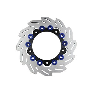 SHIFTUP(�V�t�g�A�b�v) �o�C�N �u���[�L �f�B�X�N���[�^�[ �t�����g�E�F�[�u�f�B�X�N���[�^�[ ��220mm(�����T�C�Y) �u���b�N/�u���[ 290051-06 �����L�[125(JB03/JB05)[21-24]�bGROM(JC92)[21-24]�bDAX125(JB04/JB06)