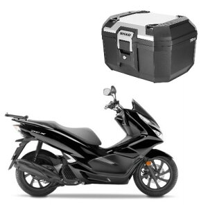 SHAD(�V���b�h) �o�C�N �y�Z�b�g�i�zTR46 TERRA �g�b�v�P�[�X �A���~�p�l��+�t�B�b�e�B���O�L�b�g PCX 125/150/160(10-26) ���[�EBOX PCX125(JF28/JF56/JF81/JK05)[10-26]�bPCX150(KF12/KF18/KF30)[10-20]�bPCX160(KF47)[21-26]