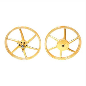 RCB(���[�V���O�{�[�C) RCB �����z�C�[���O��Z�b�g SPORT RIM522 AEROX125,155/NVX155 �S�[���h 01S0460G-KN AEROX125/155�bNVX155 �o�C�N �z�C�[��