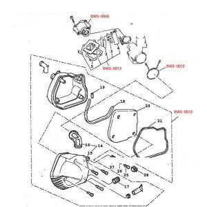 ��p���}�n(�C�O����) �y�������i�z�N���b�v BWS100 �O�����h�A�N�V�X BWS-0072 �O�����h�A�N�V�X(5FA)�bBW�fS100(4VP)�bRX100(5CP) �o�C�N �O���p�[�c
