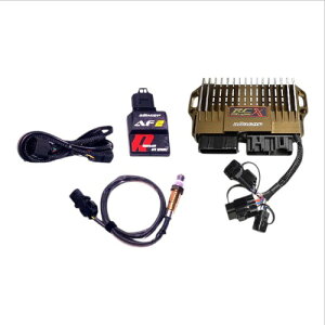 aRacer(�G�[���[�T�[) RC SuperX �R���v���[�gECU + AF2 ���C�h�o���hO2�Z���T�[LSU4.9�t�� ��R�䃂�W���[�� AEROX155/NVX155(2021�`) PA-SGM05-SET AEROX155�bNVX155 �o�C�N �C���W�F�N�V�����EFI�R���g���[���[