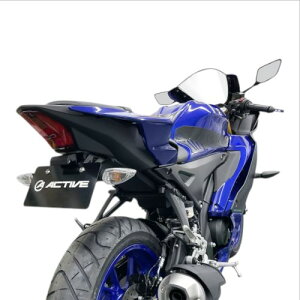 ACTIVE(�A�N�e�B�u) �t�F���_�[���X�L�b�g �u���b�N LED�i���o�[���t�� YZF-R15 1153074 YZF-R15[23-23]�bYZF-R125[23-23] �o�C�N �t�F���_�[���X�L�b�g�E�i���o�[