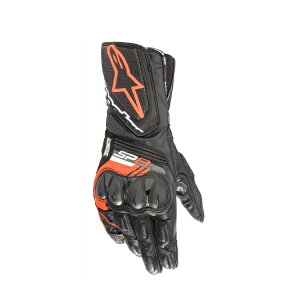 alpinestars(�A���p�C���X�^�[�Y) SP-8 v3 LEATHER GLOVE �u���b�N/�l�I�����b�h M 3558321 �o�C�N �O���[�u