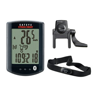 CATEYE(�L���b�g�A�C) CC-RD500B Triple STRADA SMART �g���v�����C�����X�L�b�g �u���b�N ���]�� �T�C�N���R���s���[�^�[�{��