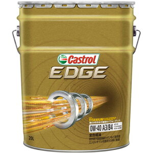 Castrol(JXg[) EDGE 0W-40 SN 20L 11052  K\EfB[[pIC