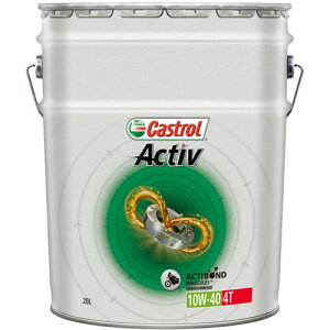 Castrol(JXg[) ACTIV 4T 10W-40 20L 16952 oCN 4TCNGWIC