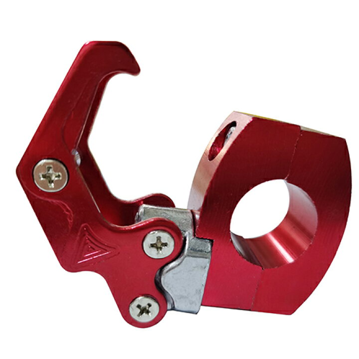 バイク 荷掛けフック・ボルトコンビニフック 22mm レッド エナジープライス 通販 バイク コンビニフック 荷物掛け 1個レッド