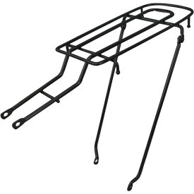 昭和インダストリーズ RC-27H シート止ロングキャリア カチオンブラック 26インチ 自転車 リアキャリア