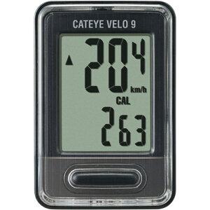 CATEYE(�L���b�g�A�C) CC-VL820 VELO 9 �u���b�N ���]�� �T�C�N���R���s���[�^�[�{��