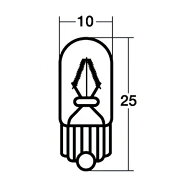 スタンレー(STANLEY) メーターポジション球 WB125 12V3.4W バイク メーター球