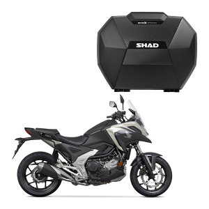 SHAD(�V���b�h) �y�Z�b�g�i�zSH38X �T�C�h�P�[�X �J�[�{��+�t�B�b�e�B���O�L�b�g NC750X(21-25) �o�C�N �X�e�[