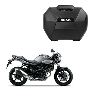 SHAD(�V���b�h) �y�Z�b�g�i�zSH38X �T�C�h�P�[�X �J�[�{��+�t�B�b�e�B���O�L�b�g SV650/X(16-25) �o�C�N �X�e�[