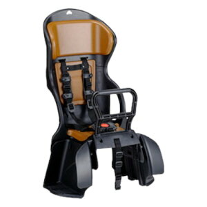 OGK(オージーケー技研) カジュアルリヤキッズシート RBC-015DX2 黒・茶 自転車 子供乗せ本体